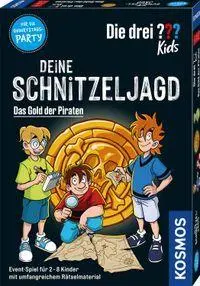 Cover: 4002051687373 | Die drei ??? Kids: Deine Schnitzeljagd - Das Gold der Piraten | Spiel