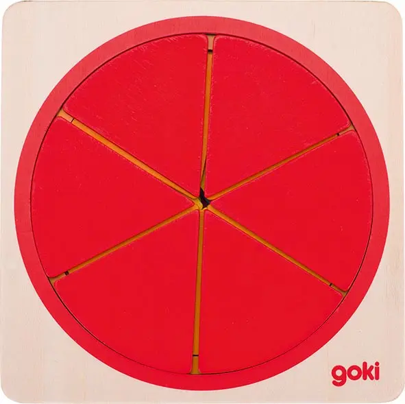Cover: 4013594577373 | Goki 57737 - Schichtenpuzzle Kreis | Puzzle | 57737 | 2020