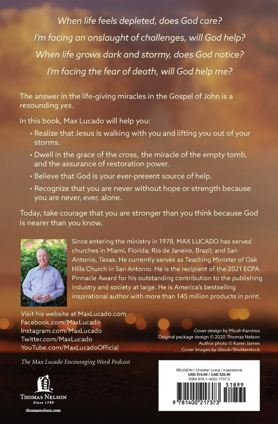 Rückseite: 9781400217373 | You Are Never Alone | Trust in the Miracle of God's Presence and Power