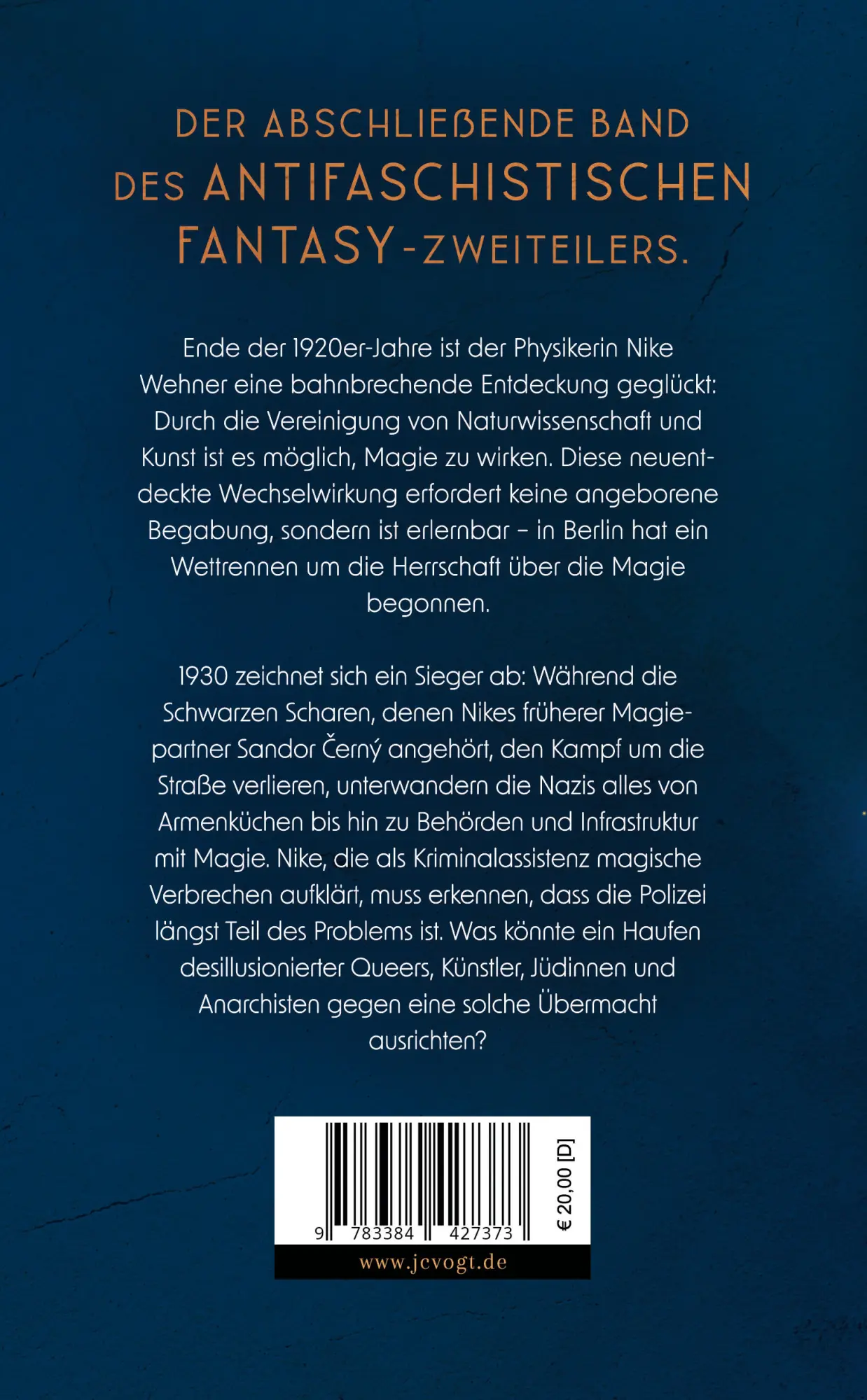 Rückseite: 9783384427373 | Anarchie Déco 1930 | Jc Vogt | Taschenbuch | 400 S. | Deutsch | 2025
