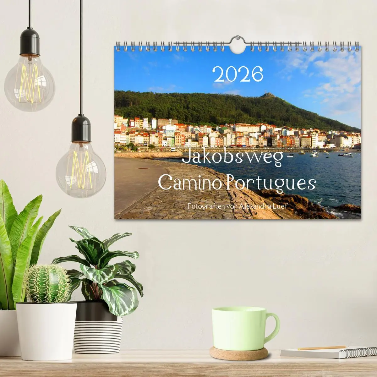 Bild: 9783516017373 | Jakobsweg - Camino Portugues (Wandkalender 2026 DIN A4 quer),...