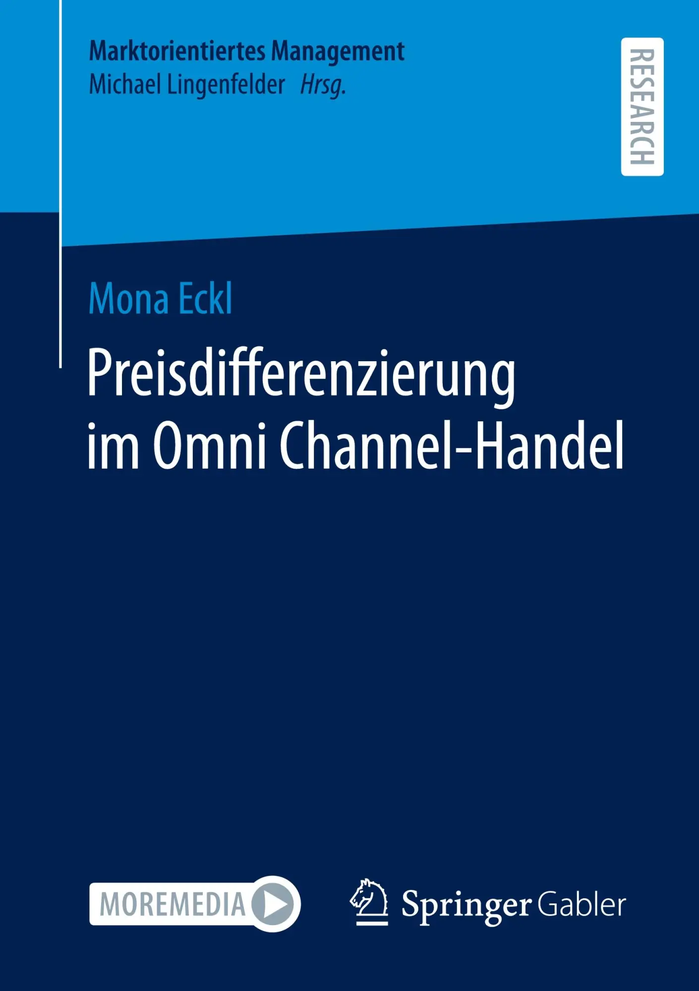 Cover: 9783658447373 | Preisdifferenzierung im Omni Channel-Handel | Mona Eckl | Taschenbuch