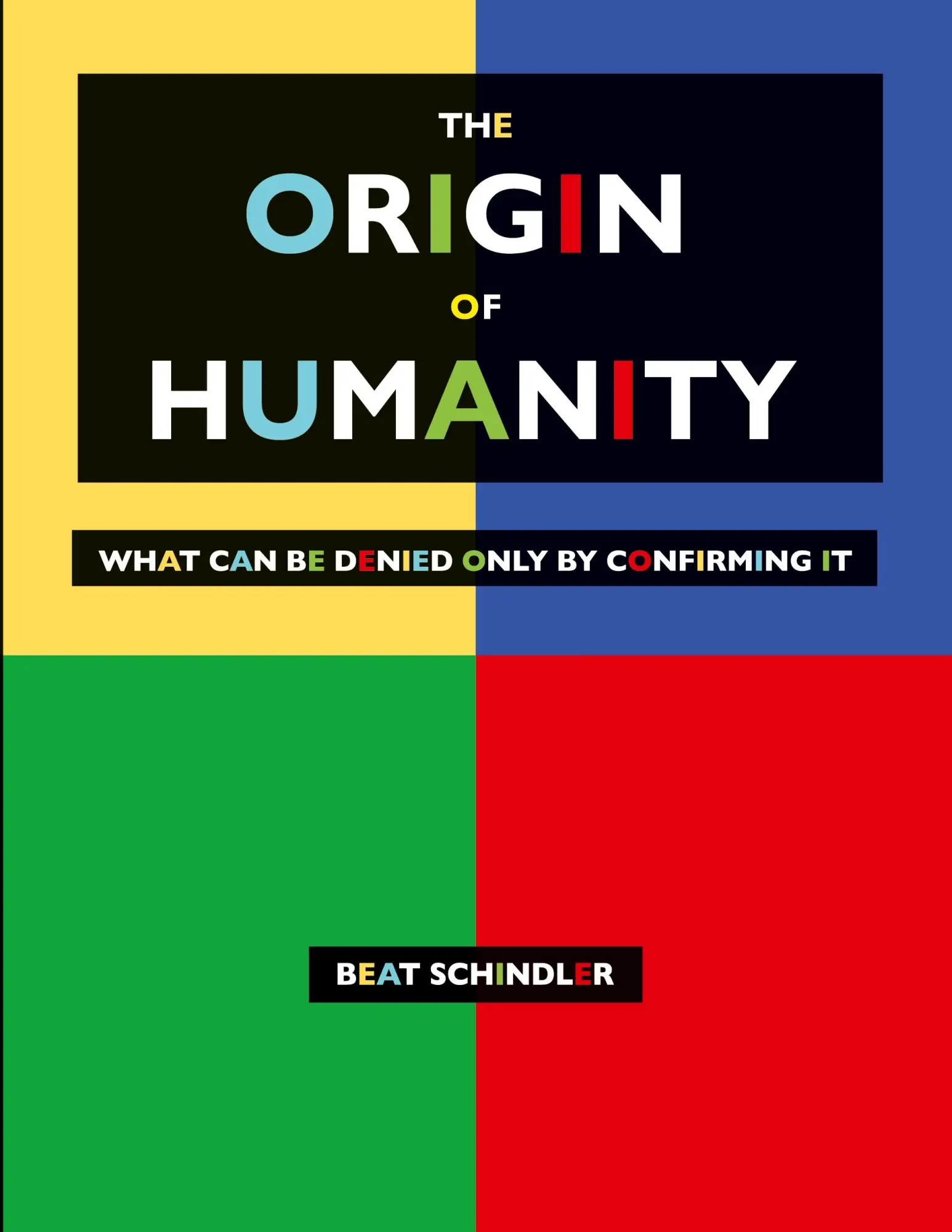 THE ORIGIN OF HUMANITY: WHAT CAN BE DENIED ONLY BY CONFIRMING IT