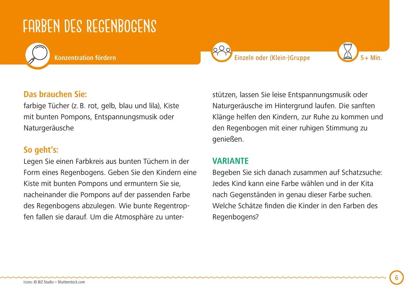 Bild: 9783834667373 | Zur Ruhe kommen in der Kita | Bettina Langner | Box | 32 S. | Deutsch