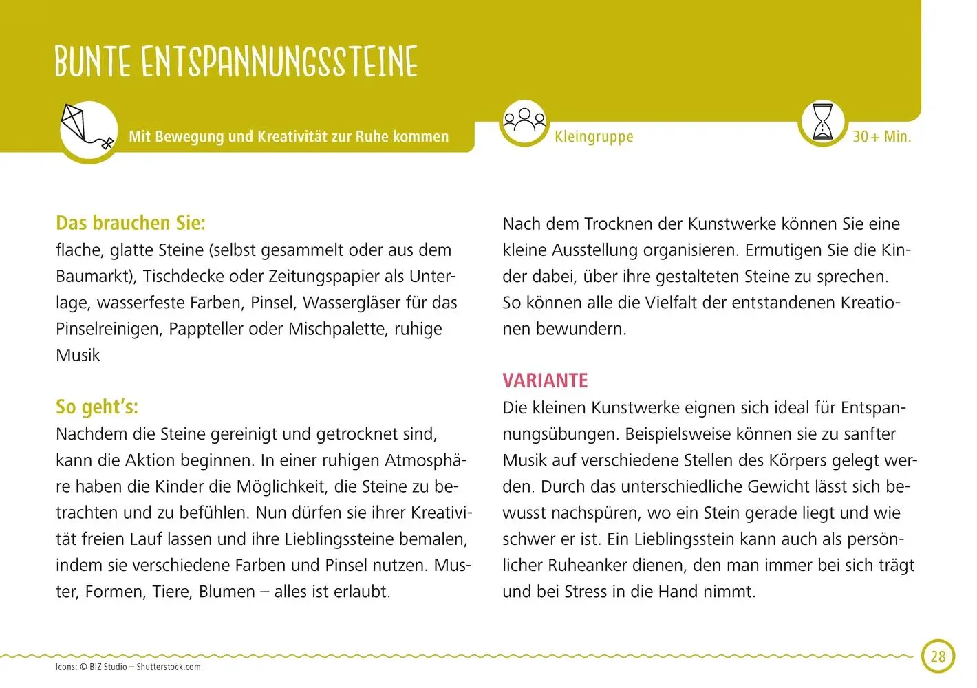 Bild: 9783834667373 | Zur Ruhe kommen in der Kita | Bettina Langner | Box | 32 S. | Deutsch