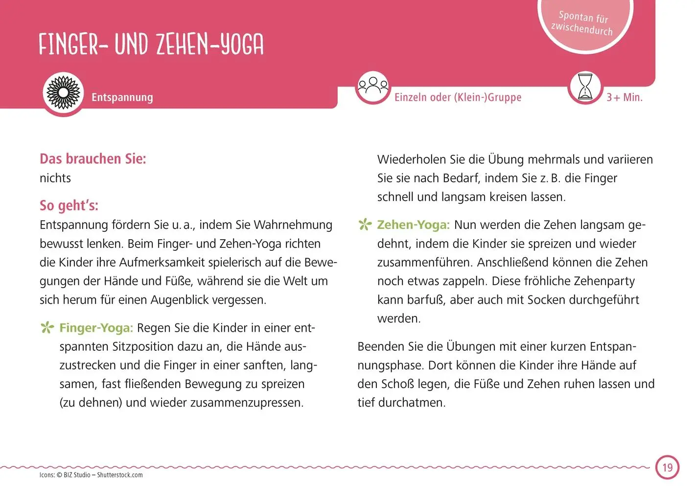 Bild: 9783834667373 | Zur Ruhe kommen in der Kita | Bettina Langner | Box | 32 S. | Deutsch