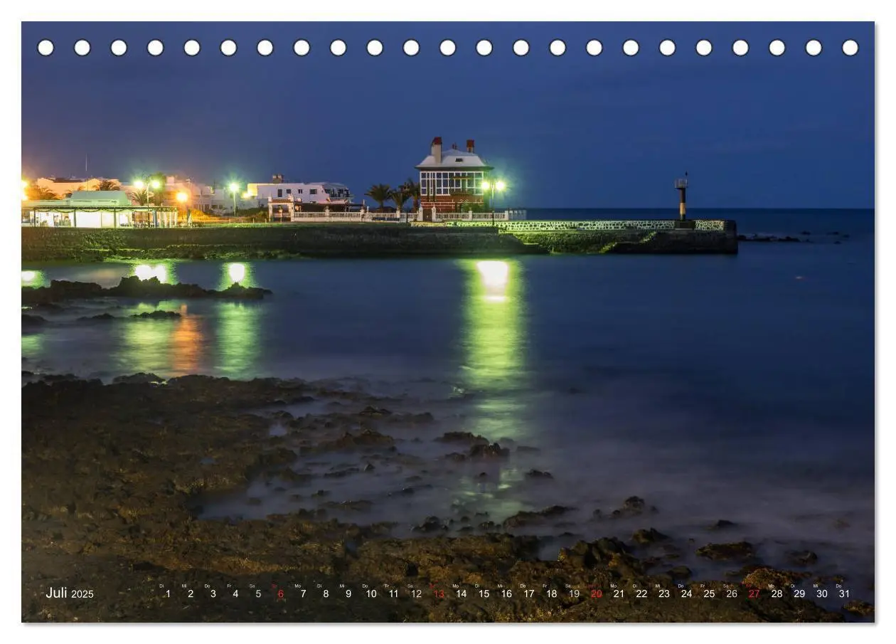 Bild: 9783435517473 | Lanzarote - raue Schönheit (Tischkalender 2025 DIN A5 quer),...