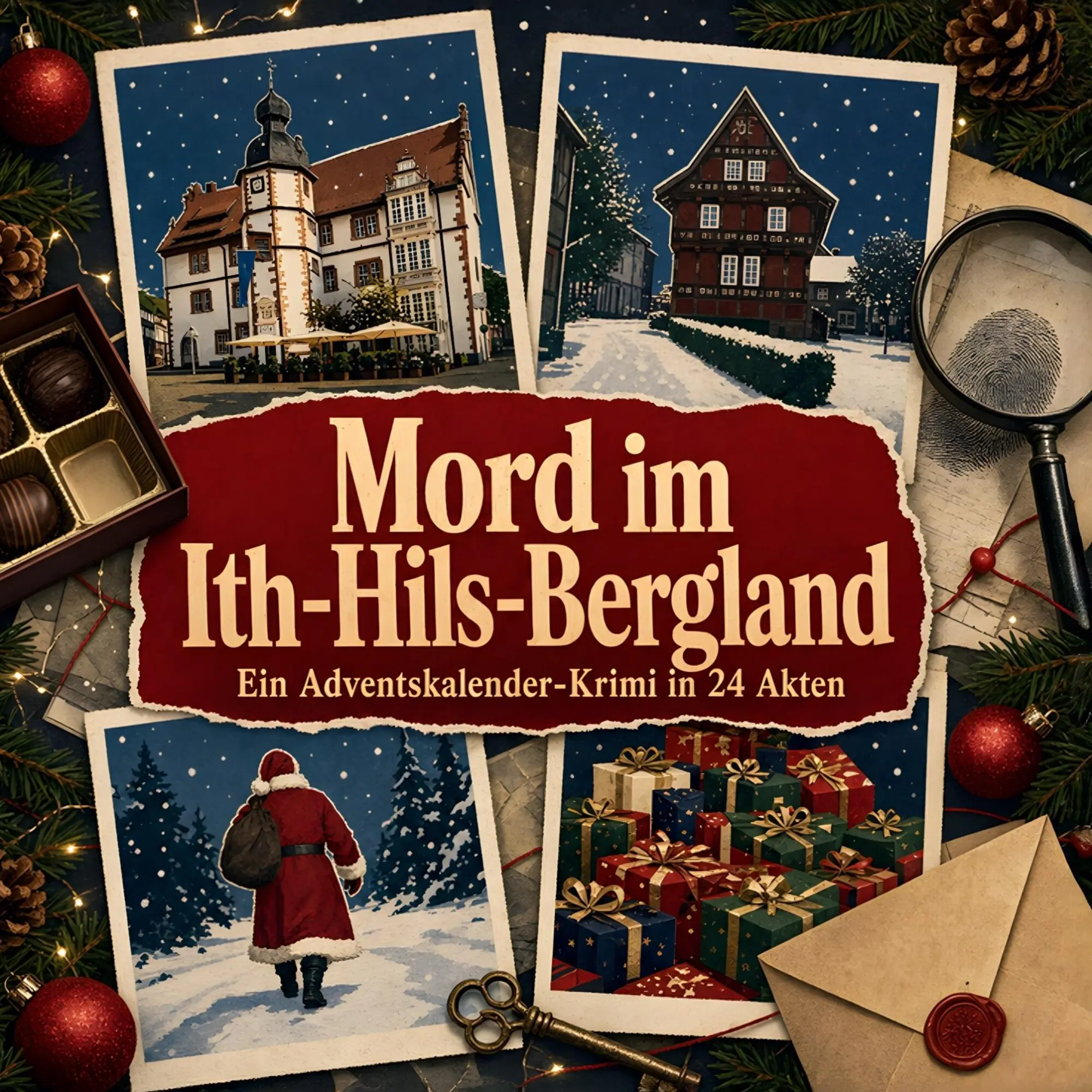 Cover: 9783696127473 | Mord im Ith-Hils-Bergland | Ein Adventskalender-Krimi in 24 Akten