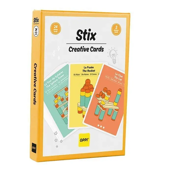 Cover: 3770012737573 | OPPI TOYS - Stix Kartenset Kreativ | Deutsch | 2025 | OPPI TOYS