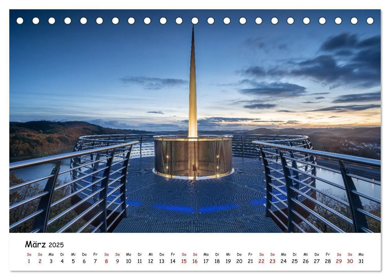 Bild: 9783383897573 | Heimat Entdecken: Sauerland (Tischkalender 2025 DIN A5 quer),...