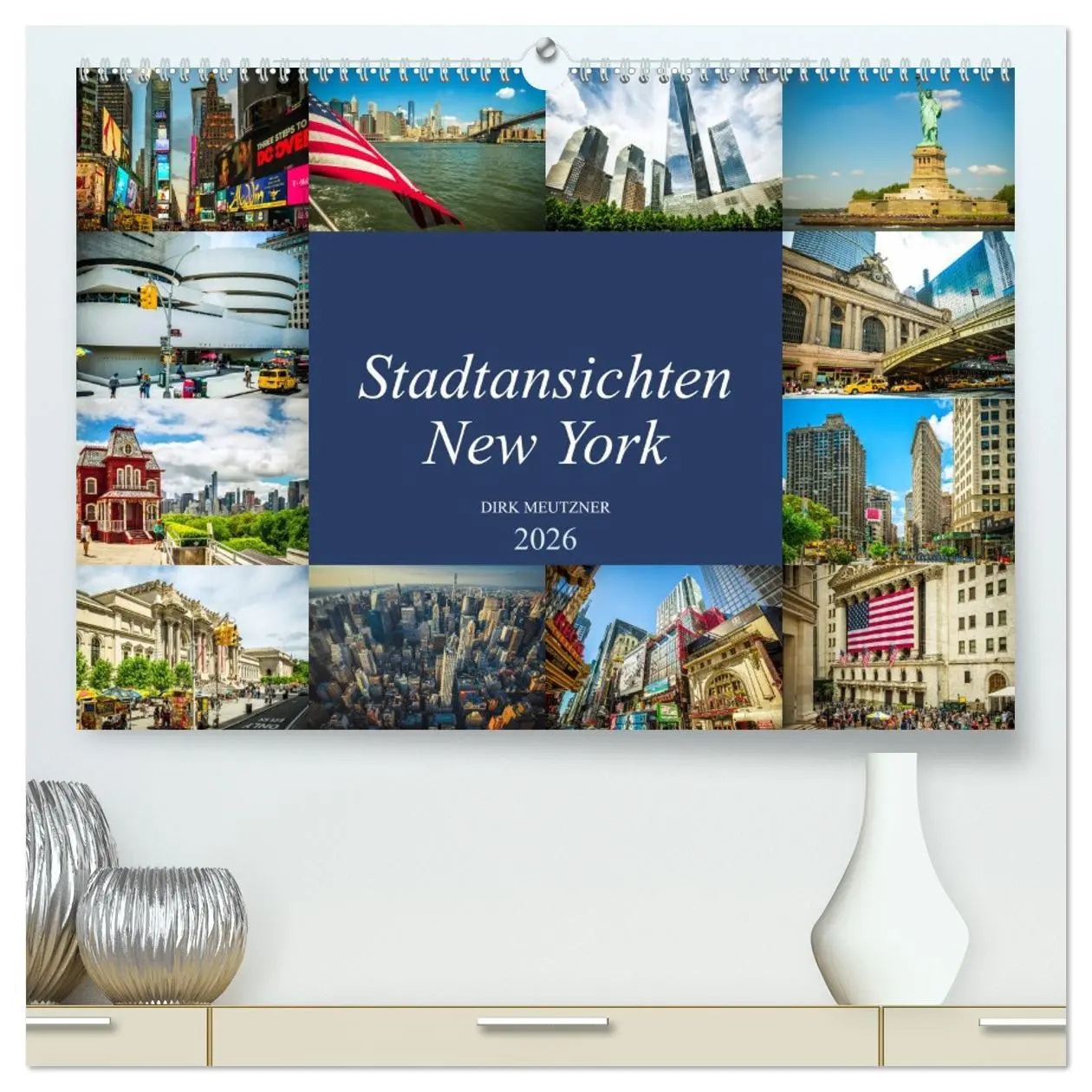 Cover: 9783457767573 | Stadtansichten New York (hochwertiger Premium Wandkalender 2026 DIN...