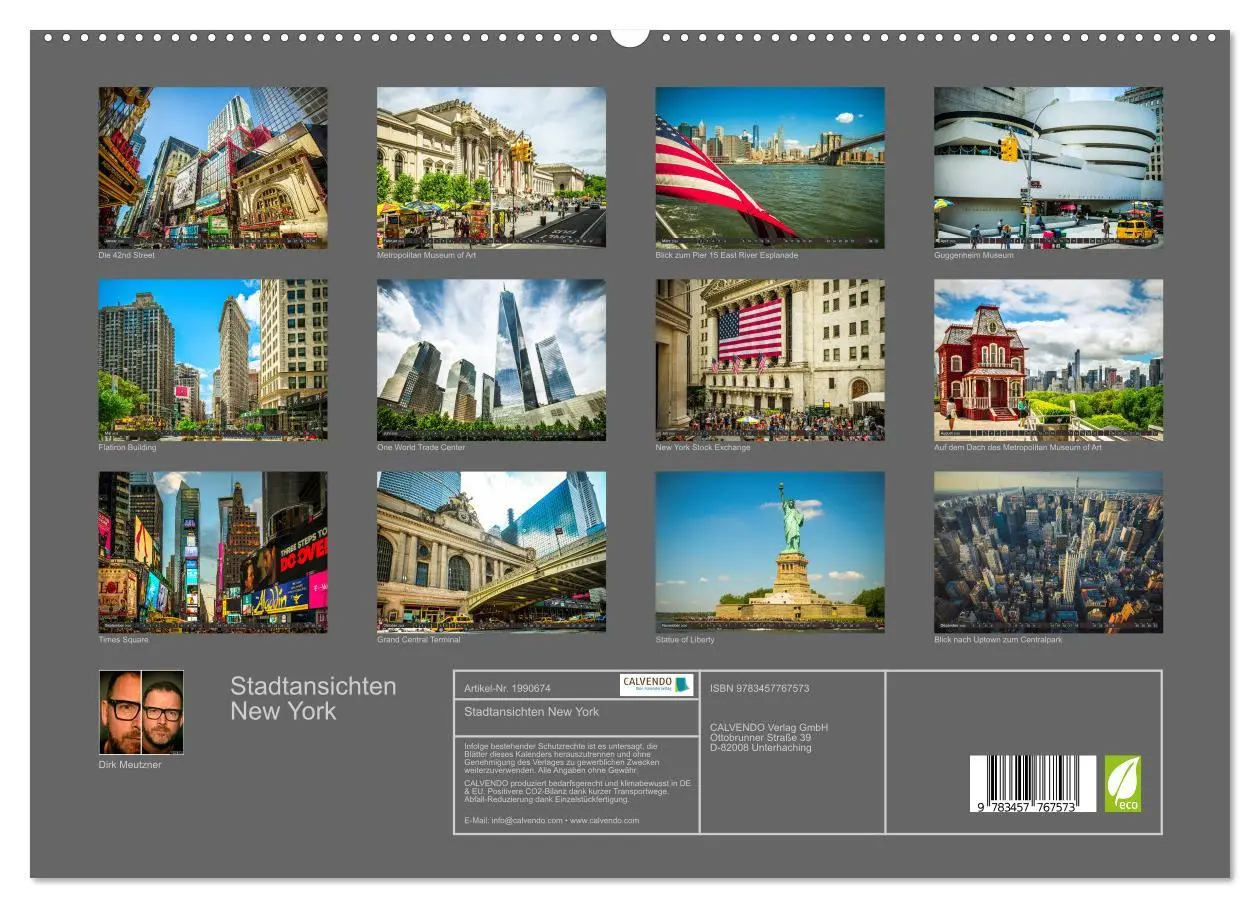 Bild: 9783457767573 | Stadtansichten New York (hochwertiger Premium Wandkalender 2026 DIN...