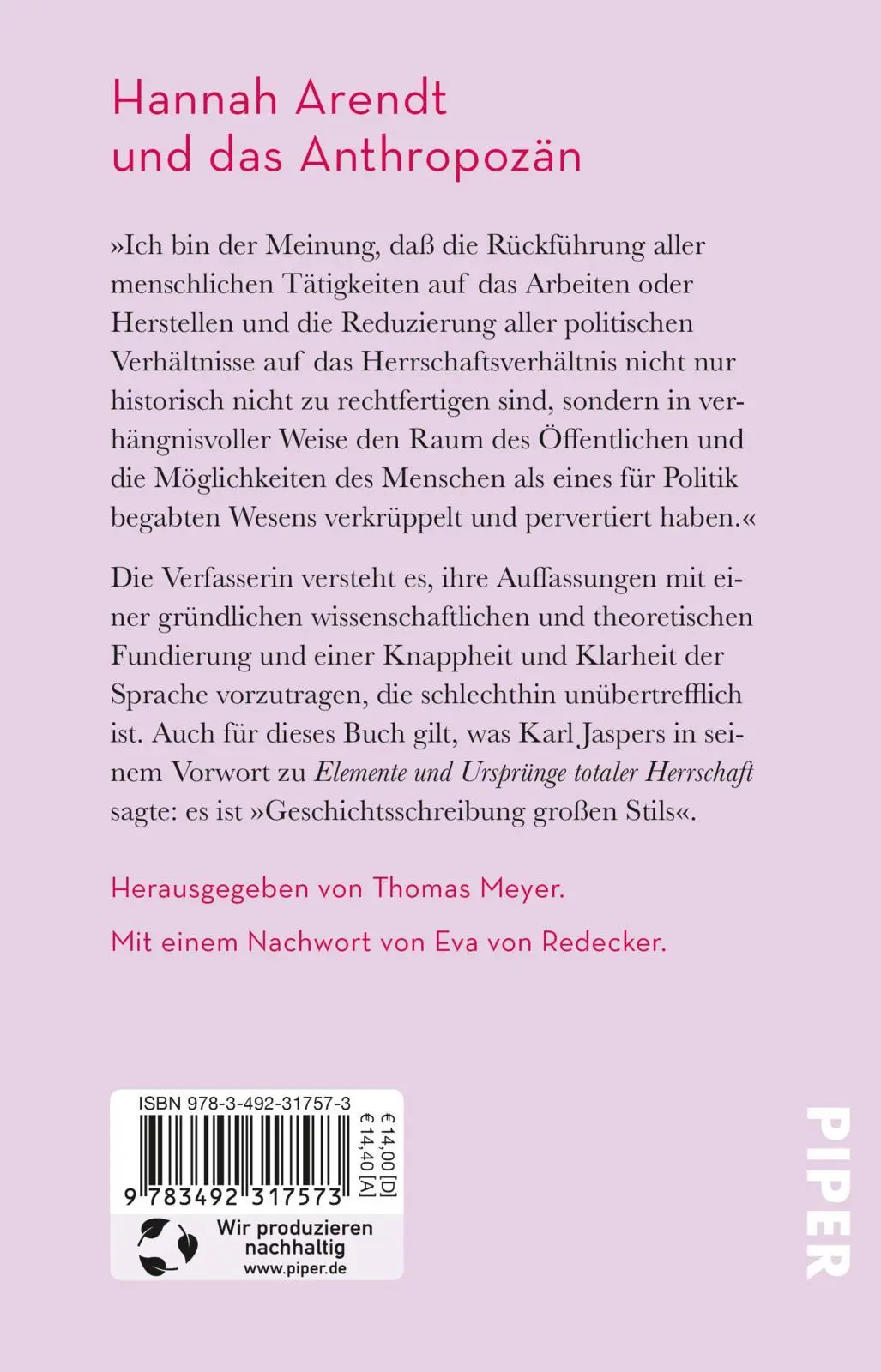 Rückseite: 9783492317573 | Fragwürdige Traditionsbestände im politischen Denken der Gegenwart