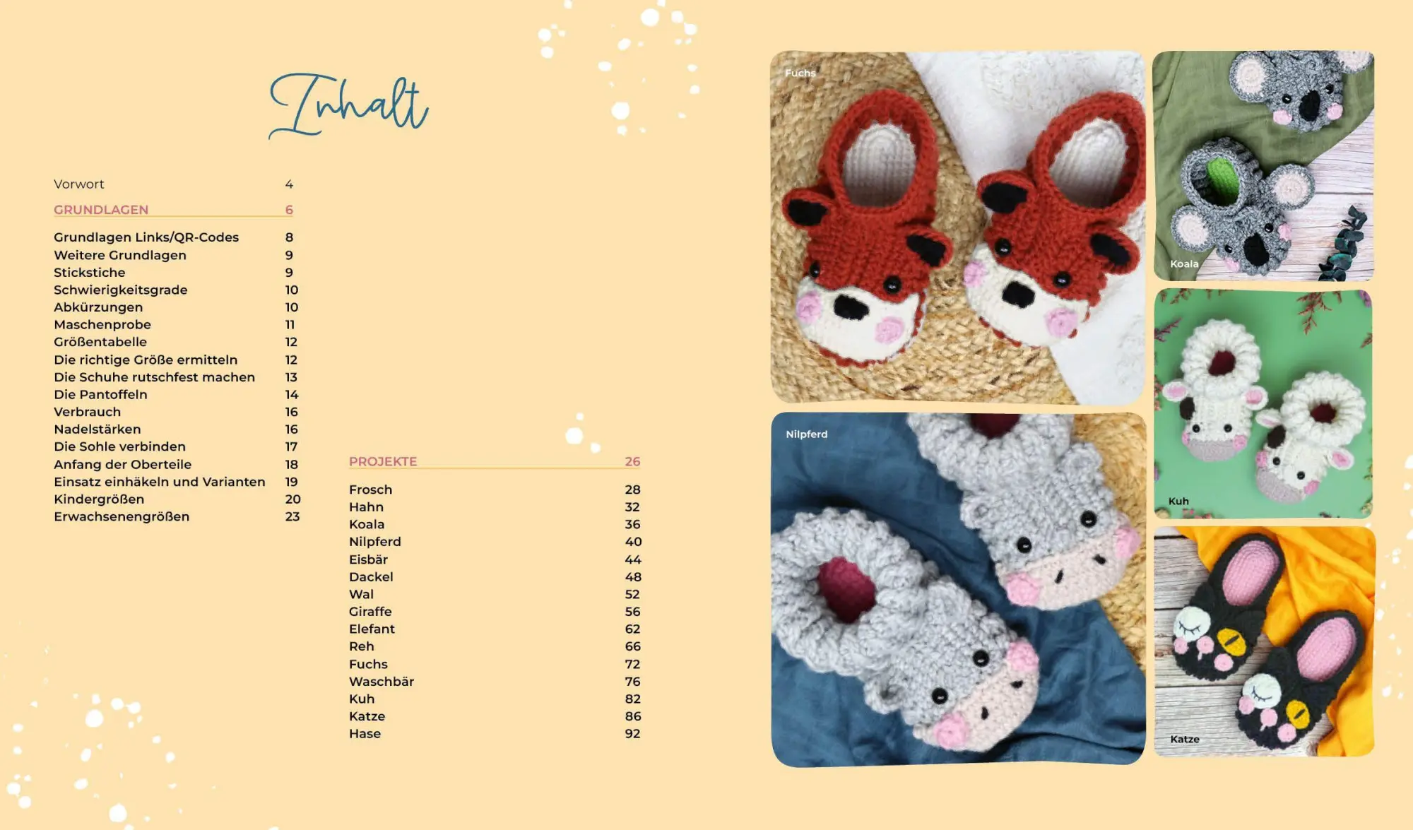 Bild: 9783745927573 | Tierisch gemütlich - Amigurumi-Hausschuhe häkeln für Klein und Groß