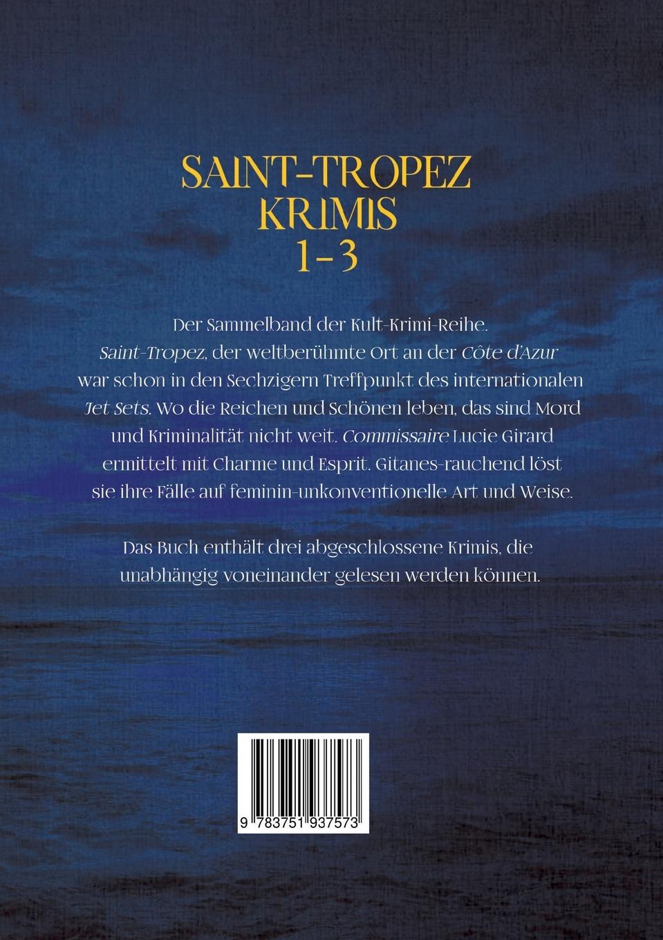 Rückseite: 9783751937573 | Saint-Tropez Krimis 1-3 | Luc Winger | Taschenbuch | Paperback | 2021