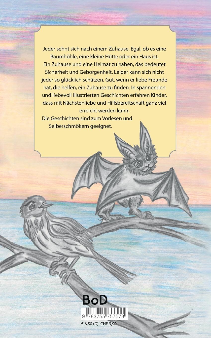 Rückseite: 9783755757573 | Nelly - Fledermäuschen auf großer Reise | Thomon von Diemar | Buch