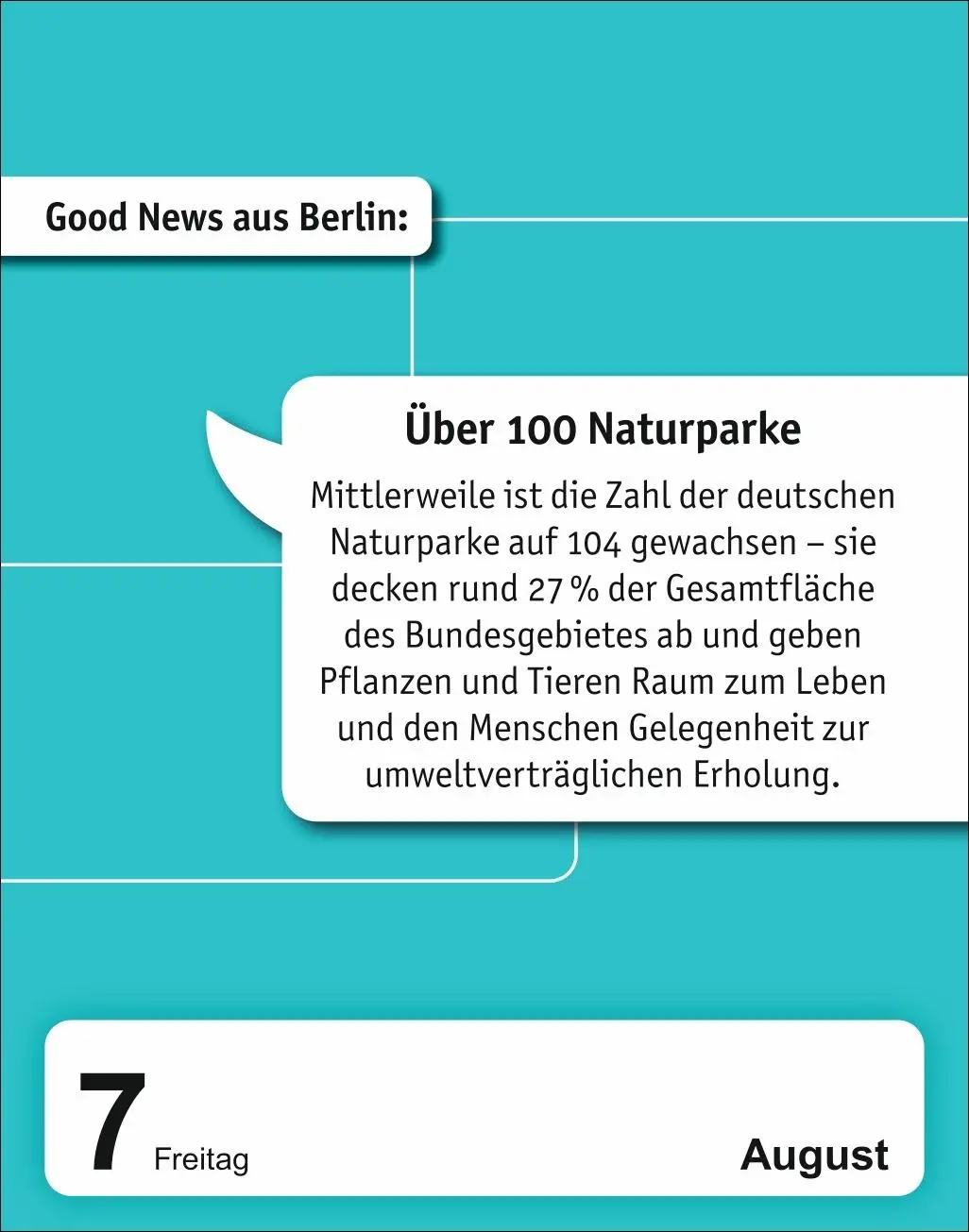 Bild: 9783840037573 | Good News Tagesabreißkalender 2026 - Jeden Tag eine gute Nachricht