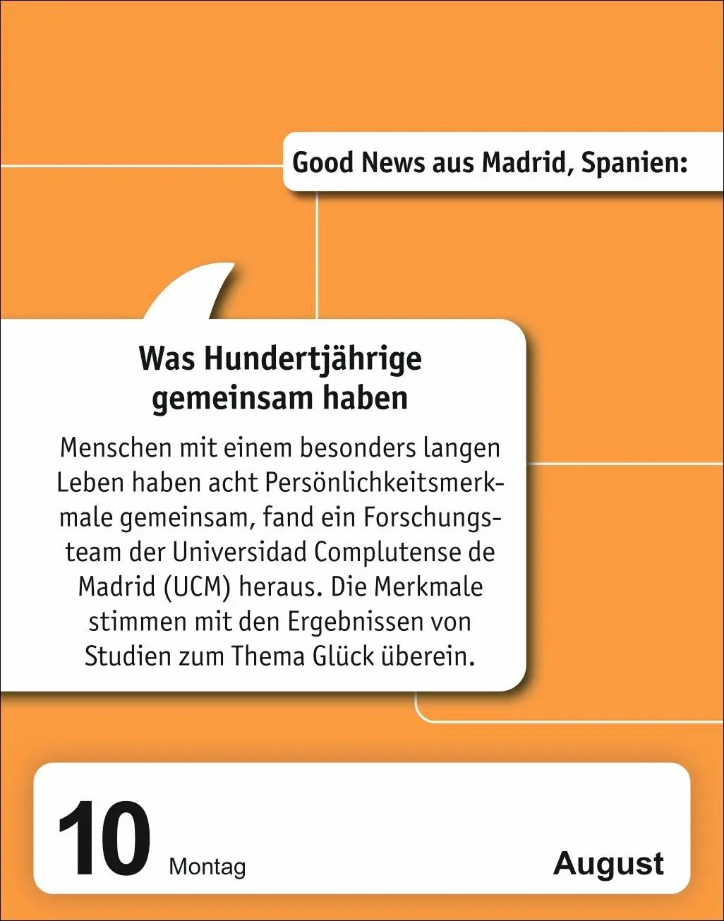 Bild: 9783840037573 | Good News Tagesabreißkalender 2026 - Jeden Tag eine gute Nachricht