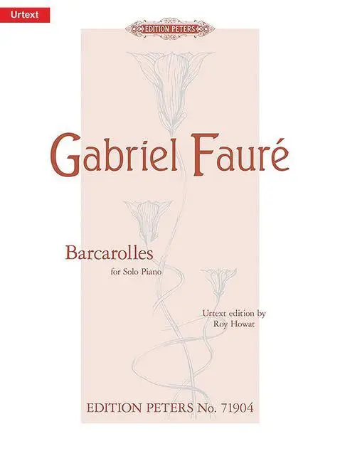 Cover: 9790577087573 | Barcarolles | Klavier (allein) | Gabriel Fauré | Buch | 140 S. | 2009