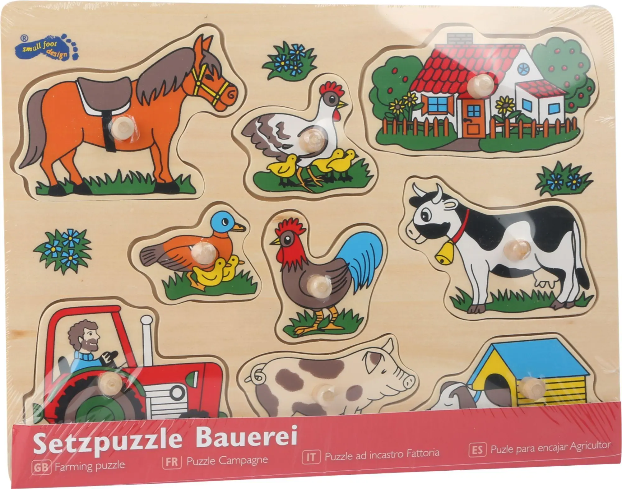 Cover: 4020972017673 | Setzpuzzle Bauerei | Spiel | 1767 | Deutsch | 2022 | EAN 4020972017673