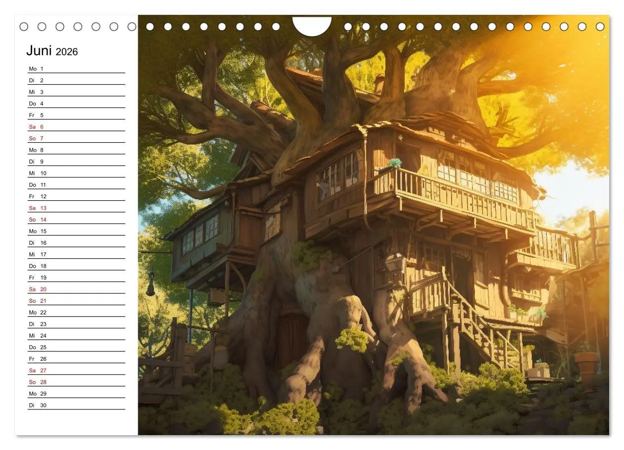 Bild: 9783457377673 | Anime Traumwelten (Wandkalender 2026 DIN A4 quer), CALVENDO...