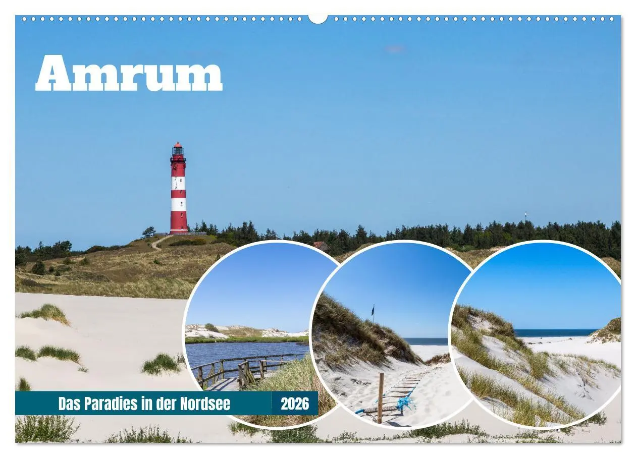 Cover: 9783457517673 | Amrum - Das Paradies in der Nordsee (Wandkalender 2026 DIN A2...