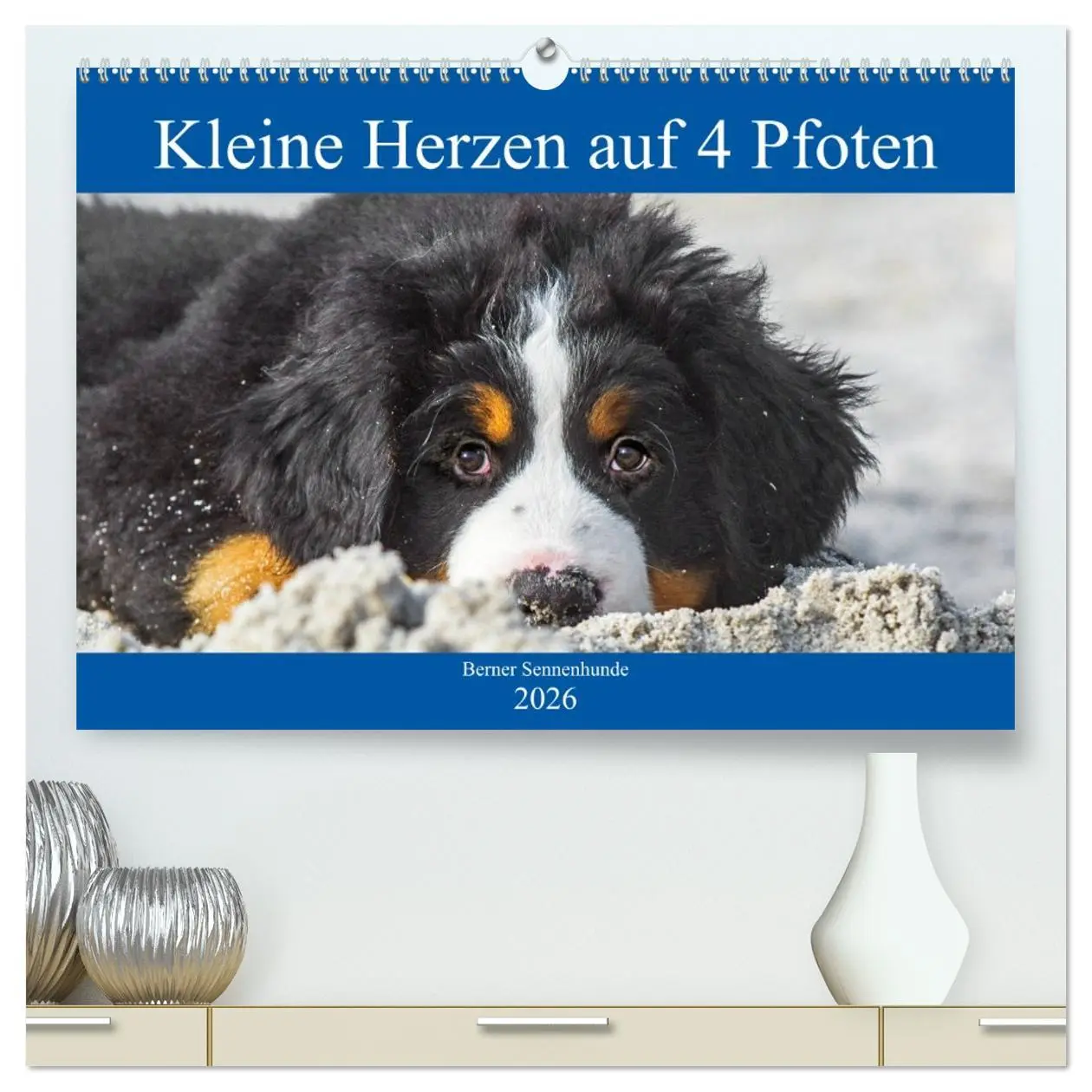 Cover: 9783457687673 | Kleine Herzen auf 4 Pfoten - Berner Sennenhunde (hochwertiger...