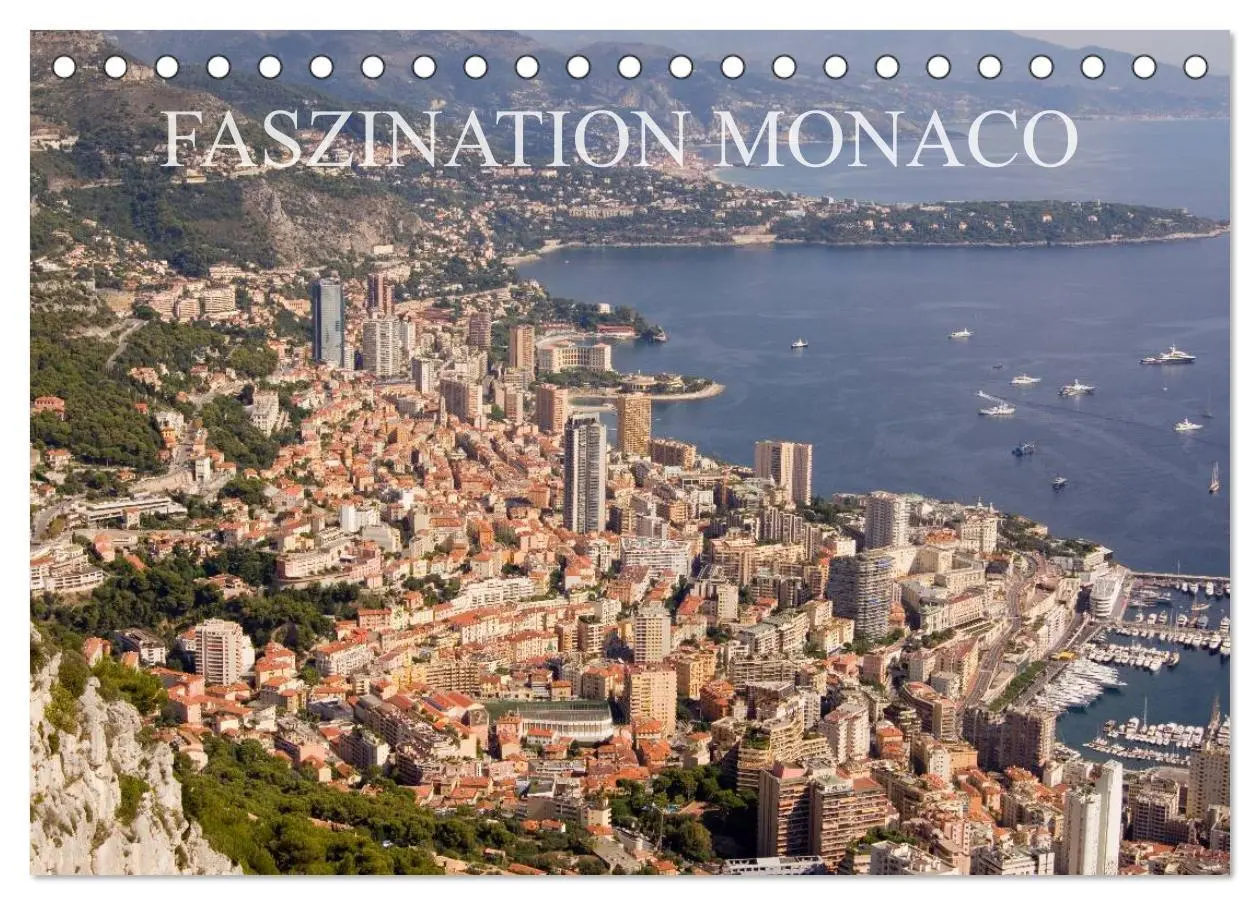 Cover: 9783516087673 | Faszination Monaco (Tischkalender 2026 DIN A5 quer), CALVENDO...