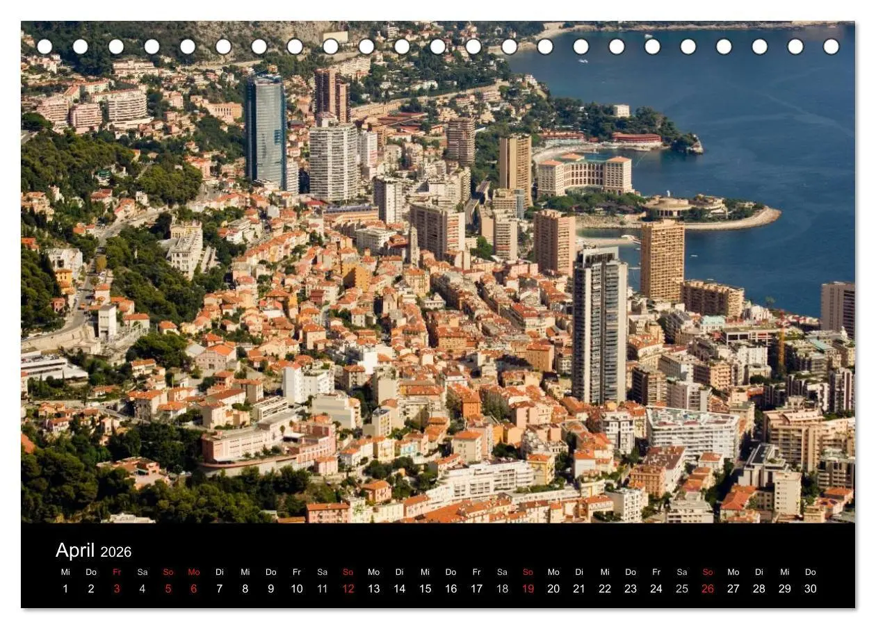 Bild: 9783516087673 | Faszination Monaco (Tischkalender 2026 DIN A5 quer), CALVENDO...