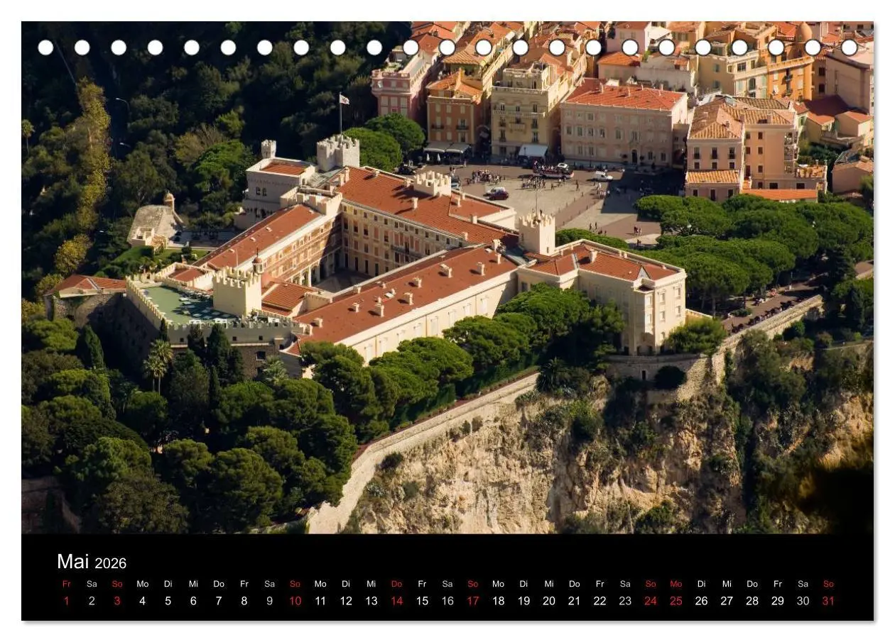 Bild: 9783516087673 | Faszination Monaco (Tischkalender 2026 DIN A5 quer), CALVENDO...