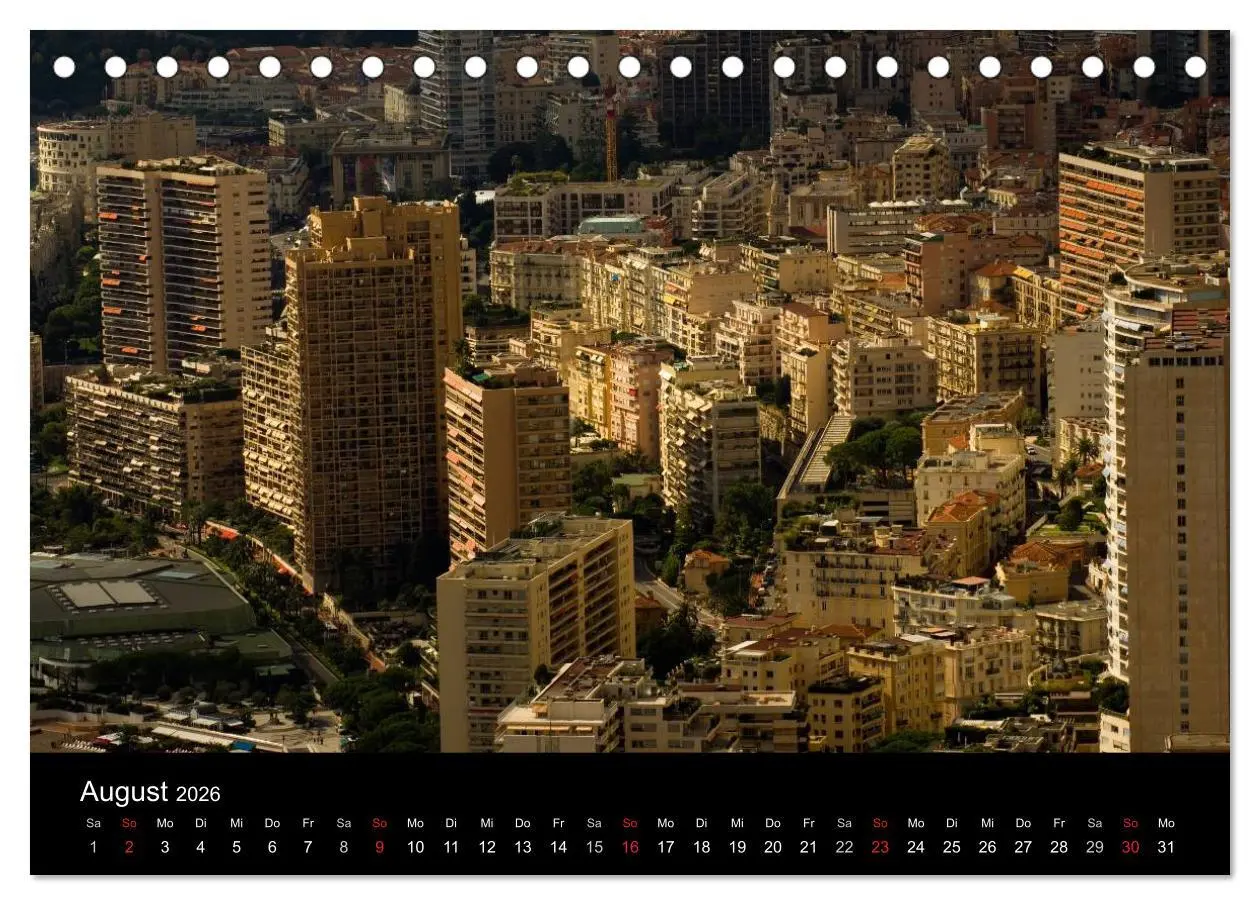Bild: 9783516087673 | Faszination Monaco (Tischkalender 2026 DIN A5 quer), CALVENDO...