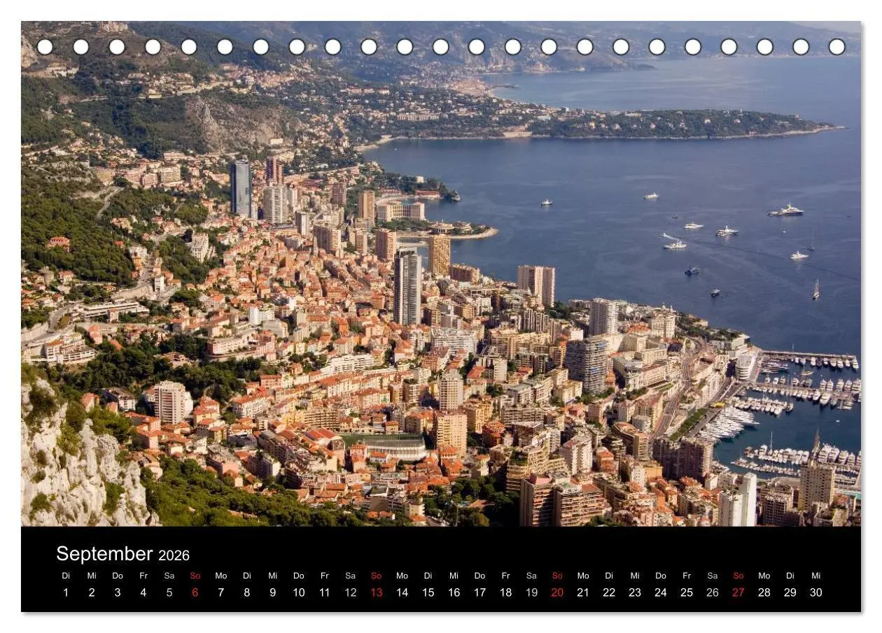 Bild: 9783516087673 | Faszination Monaco (Tischkalender 2026 DIN A5 quer), CALVENDO...