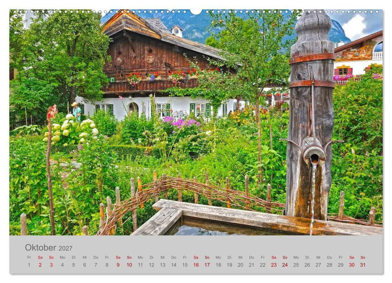 Bild: 9783569627673 | Garmisch-Partenkirchen Werdenfelser Land (Wandkalender 2027 DIN A2...
