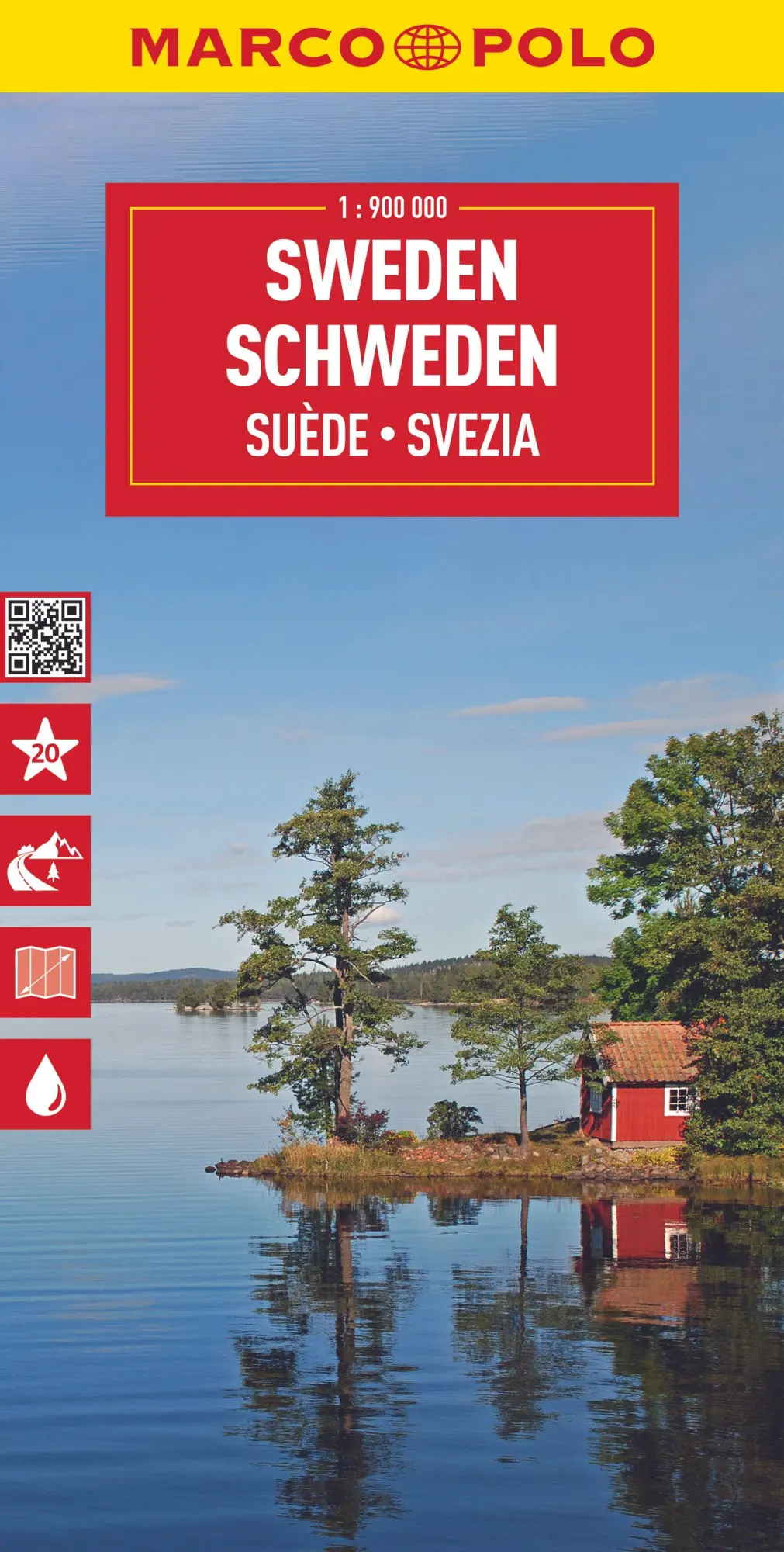 Cover: 9783575017673 | MARCO POLO Reisekarte Schweden 1:900.000 | (Land-)Karte | Deutsch