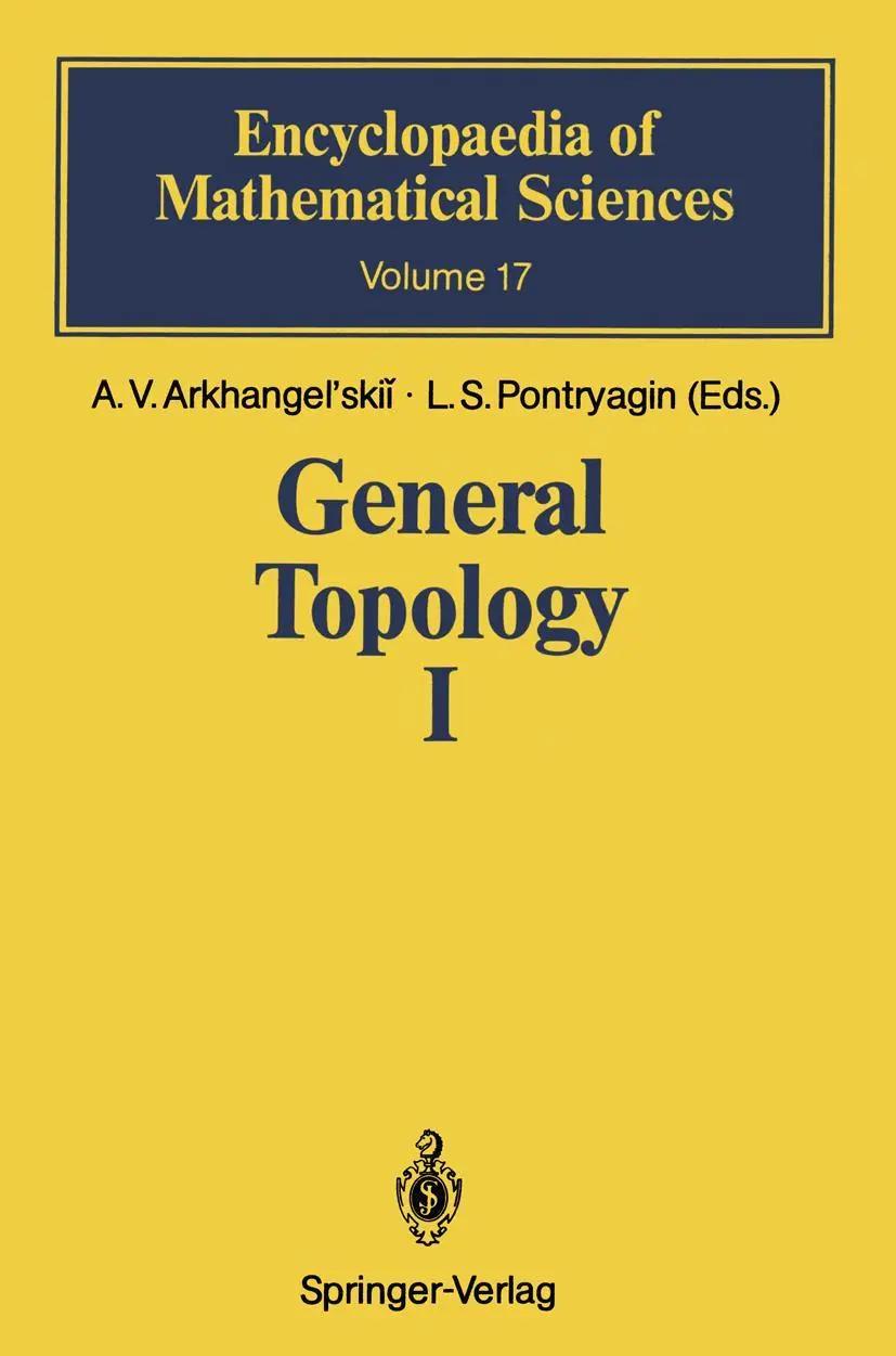 Cover: 9783642647673 | General Topology I | Basic Concepts and Constructions Dimension Theory