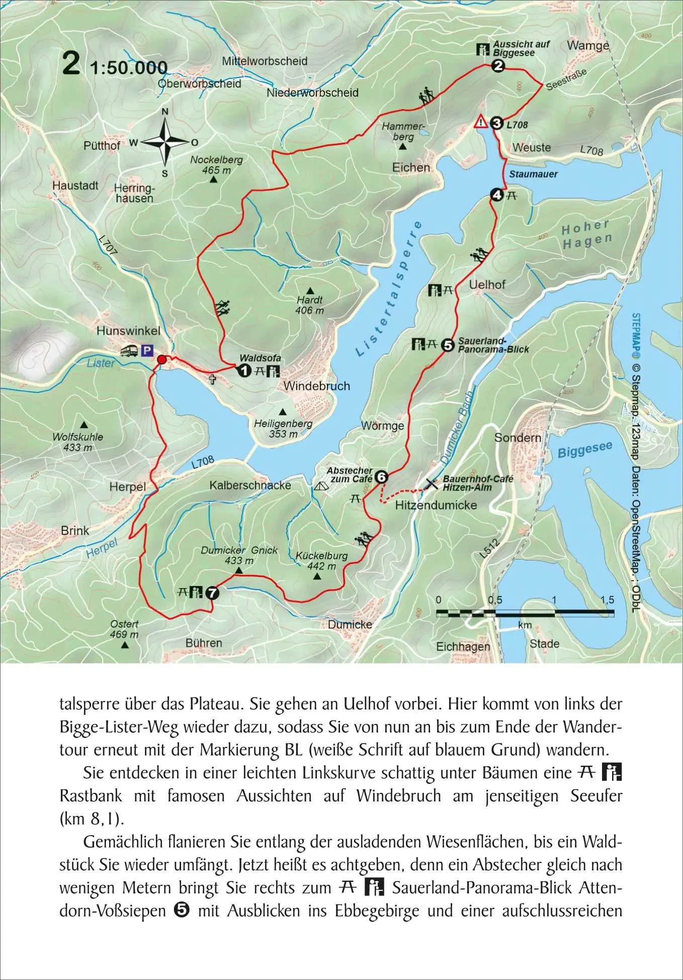Bild: 9783866867673 | Sauerland | 24 Touren über sanfte Höhen und durch Täler und Wälder