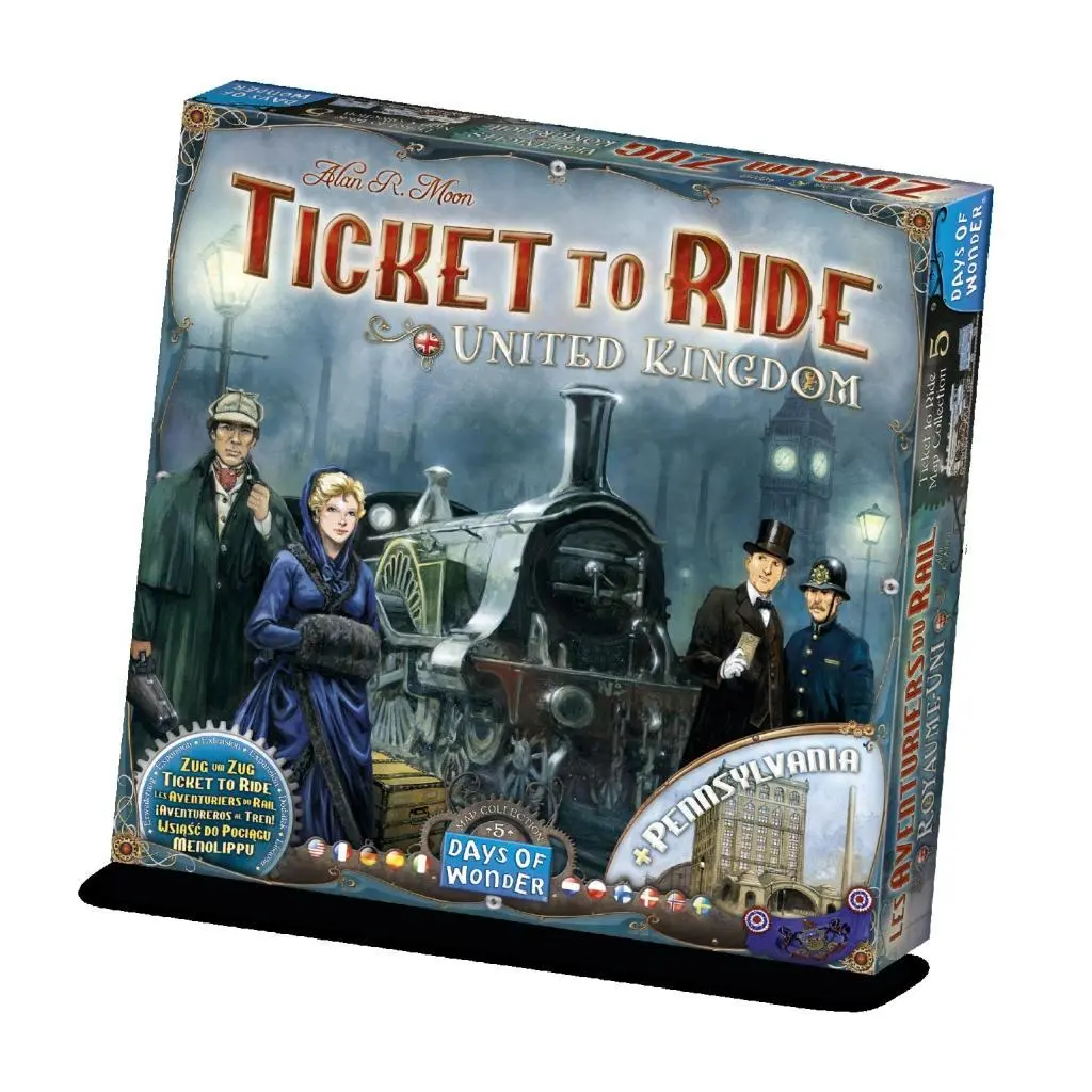Bild: 824968817773 | Zug um Zug UK&amp; Pennsylvania | Days of Wonder | Spiel | Deutsch | 2016