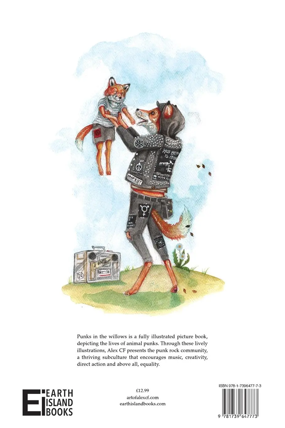 Rückseite: 9781739647773 | Punks In The Willows | Alex Cf | Taschenbuch | Englisch | 2023