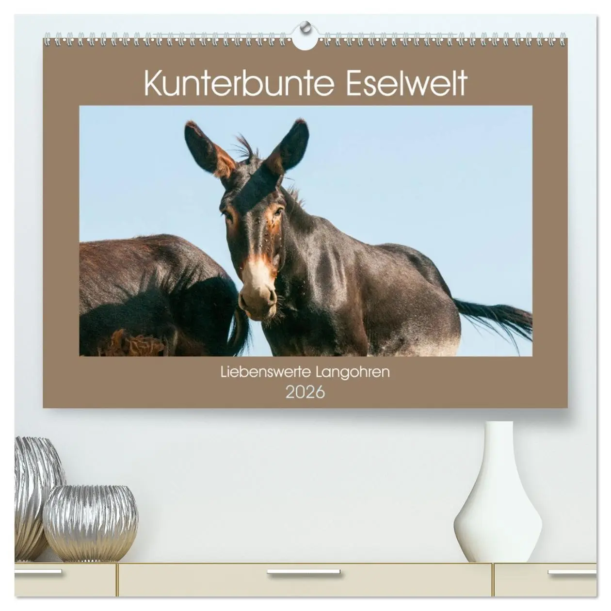 Cover: 9783457677773 | Kunterbunte Eselwelt - Liebenswerte Langohren (hochwertiger Premium...