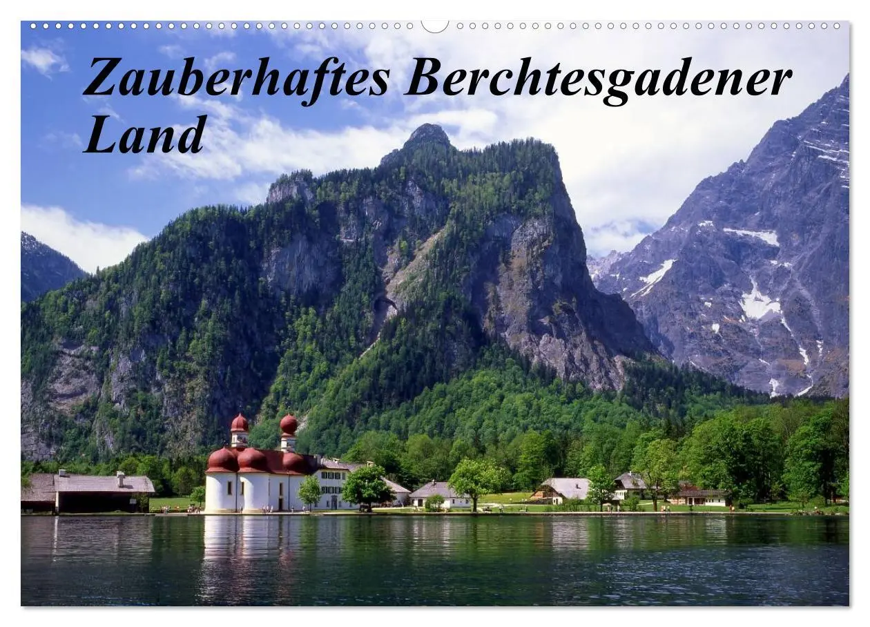 Cover: 9783516217773 | Zauberhaftes Berchtesgadener Land (Wandkalender 2026 DIN A2 quer),...