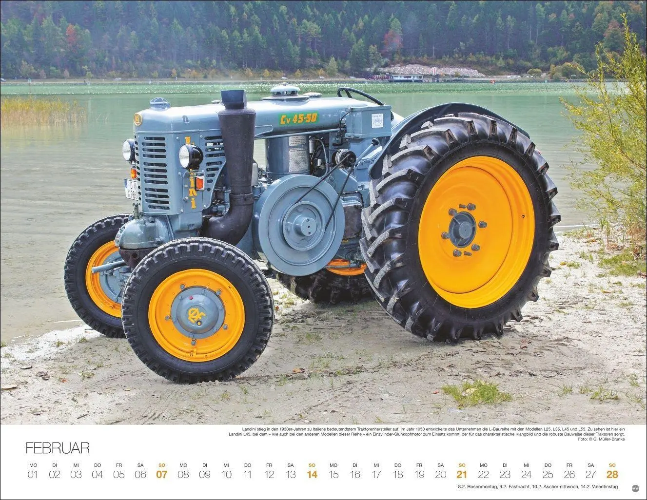 Bild: 9783756417773 | Starke Traktoren Posterkalender 2027 | Heye | Kalender | Spiralbindung