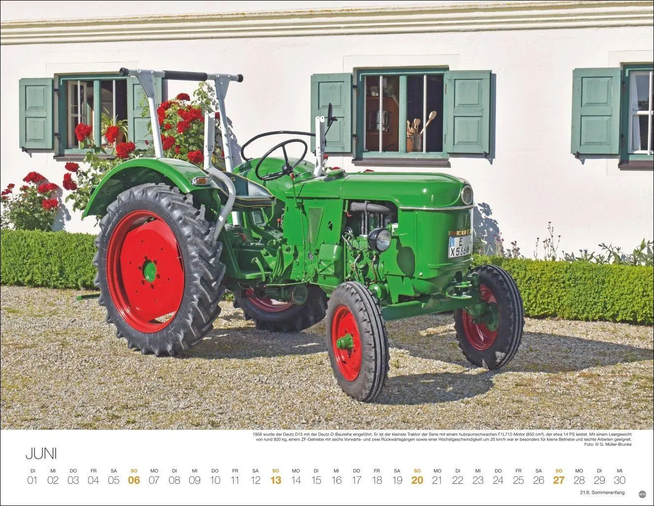 Bild: 9783756417773 | Starke Traktoren Posterkalender 2027 | Heye | Kalender | Spiralbindung