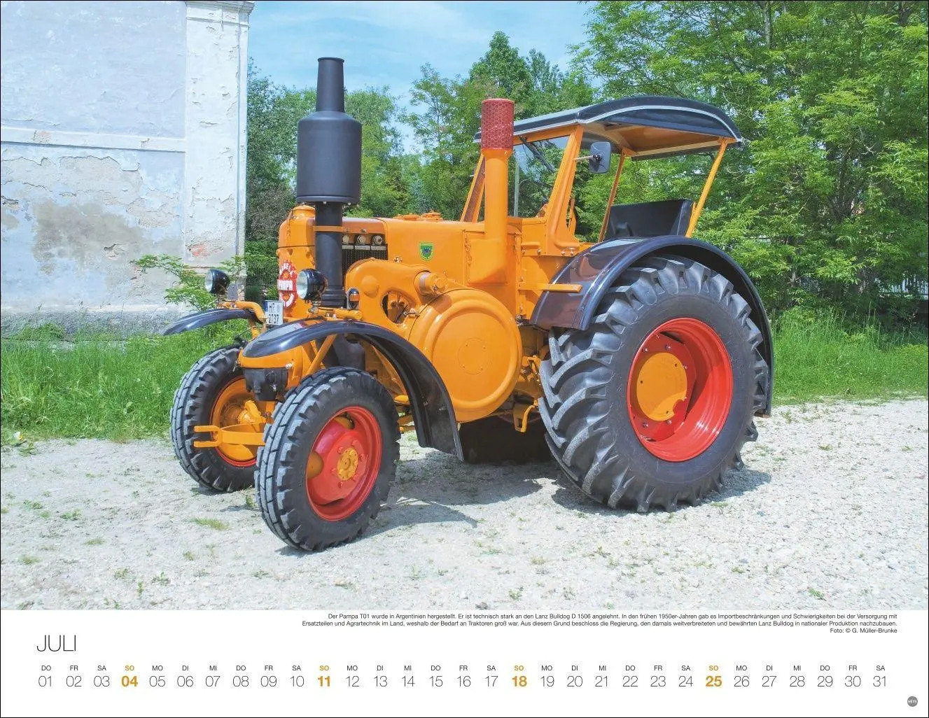 Bild: 9783756417773 | Starke Traktoren Posterkalender 2027 | Heye | Kalender | Spiralbindung