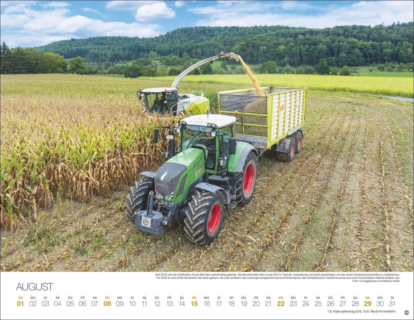 Bild: 9783756417773 | Starke Traktoren Posterkalender 2027 | Heye | Kalender | Spiralbindung