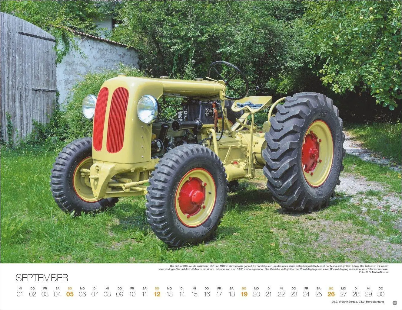 Bild: 9783756417773 | Starke Traktoren Posterkalender 2027 | Heye | Kalender | Spiralbindung