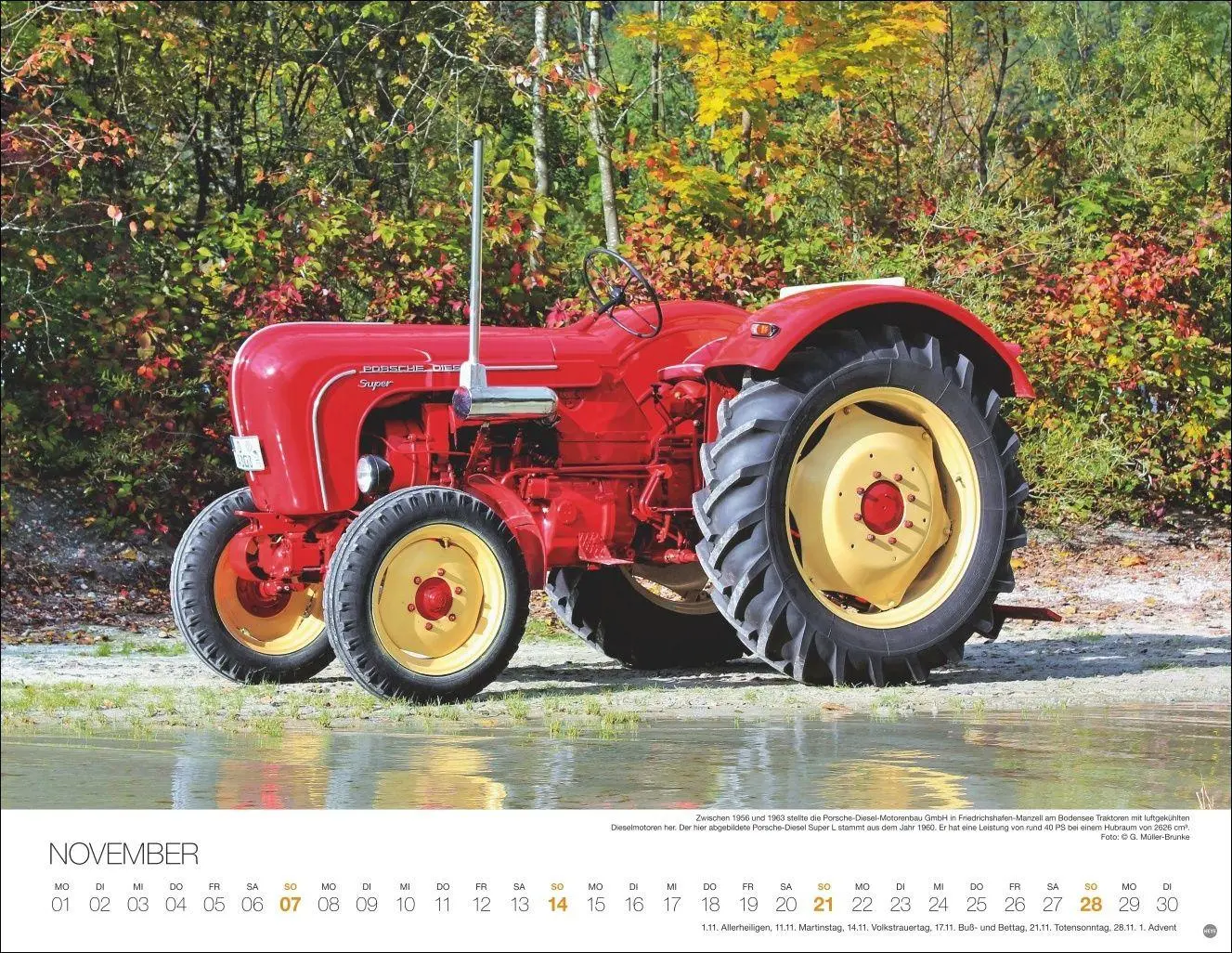 Bild: 9783756417773 | Starke Traktoren Posterkalender 2027 | Heye | Kalender | Spiralbindung