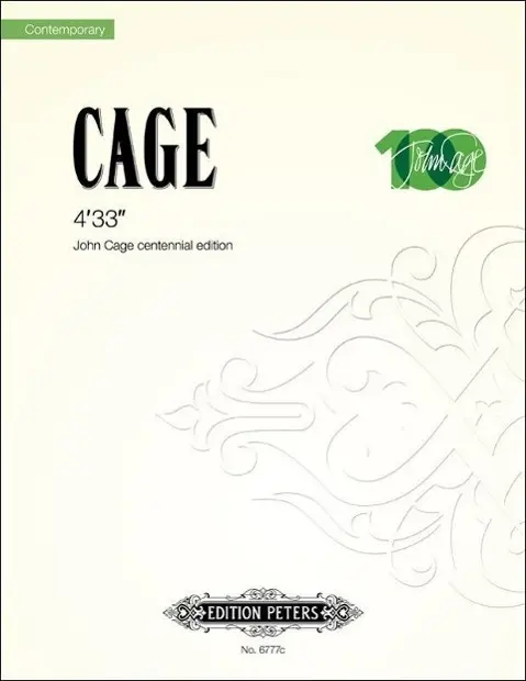 Cover: 9790300757773 | 4'33'' (Special Edition) | John Cage | Buch | Buch | Deutsch | 2018