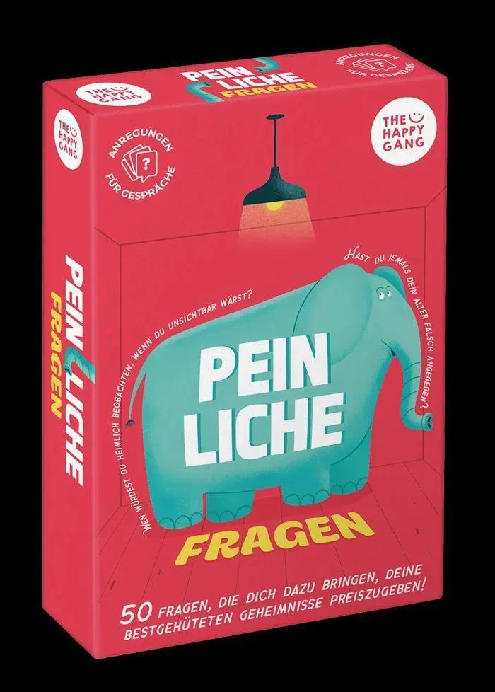 Cover: 5600704037873 | Peinliche Fragen | Herausgegeben von THE HAPPY GANG | Spiel | 3103787