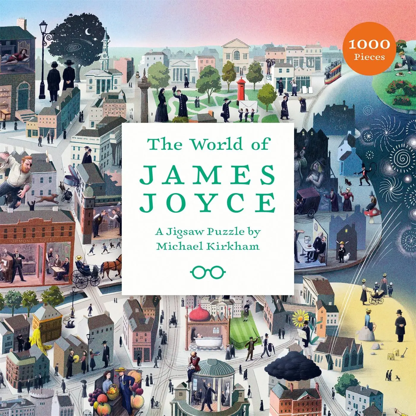 Cover: 9781913947873 | The World of James Joyce 1000 Piece Puzzle | Brooker | Spiel | 1000 S.
