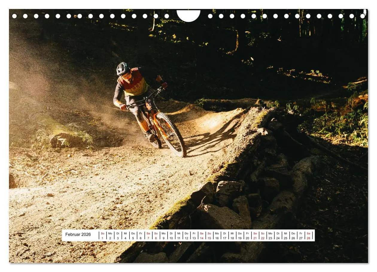 Bild: 9783457667873 | Mountainbike Trail-Action (Wandkalender 2026 DIN A4 quer), CALVENDO...